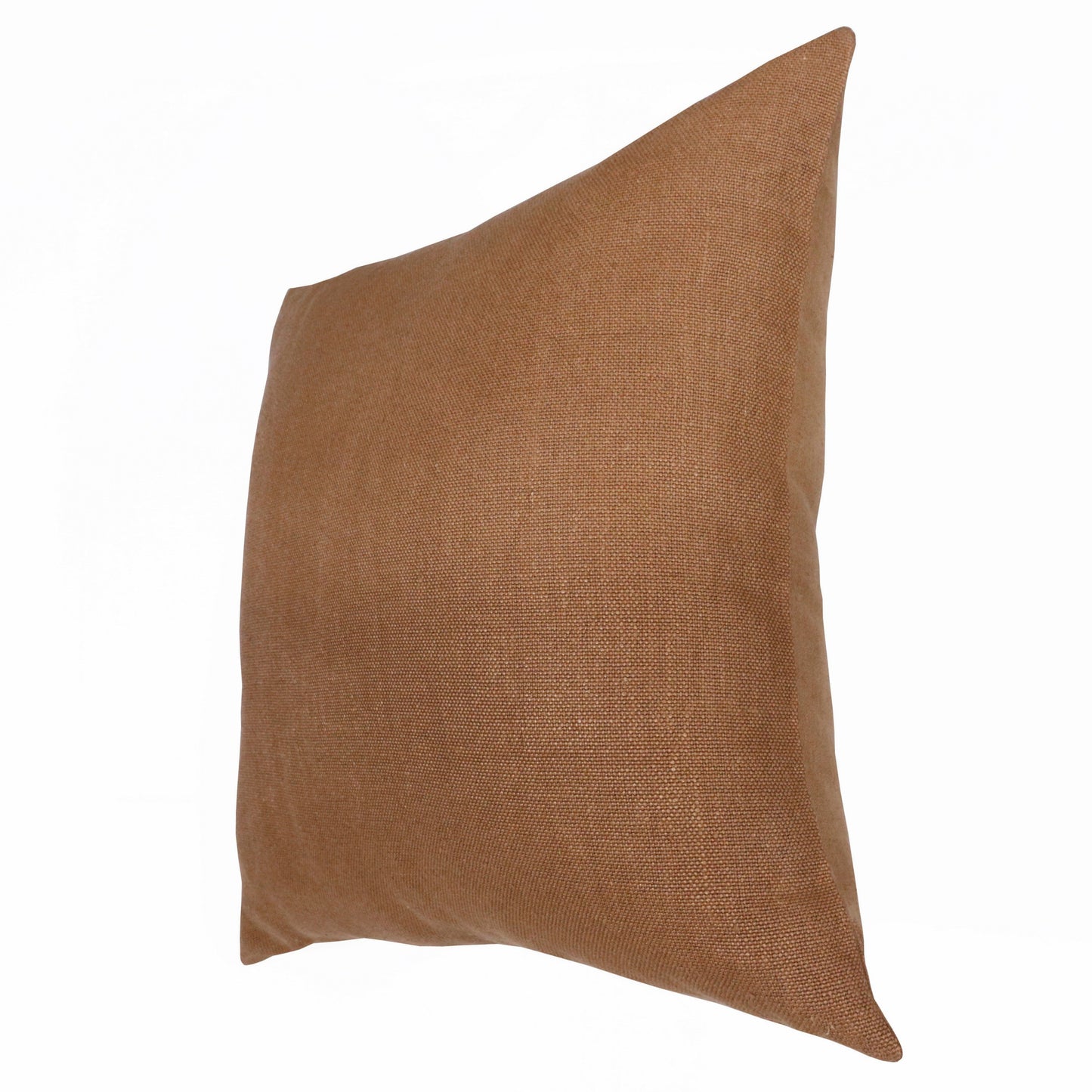 MALIBU 20" BROWN LINEN THROW PILLOW - Varnish & Vibe