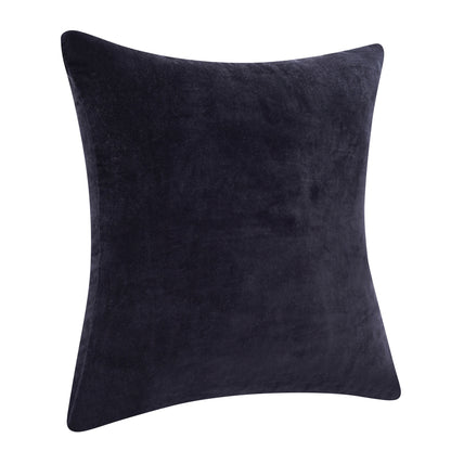 Black pillow on a white background