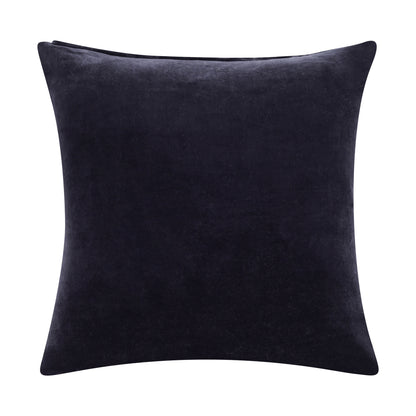Black pillow on a white background