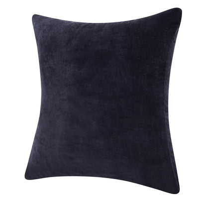 Black pillow on a white background