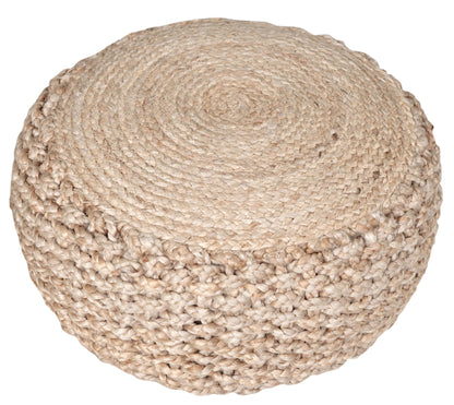 REDONDO JUTE OTTOMAN - Varnish & Vibe