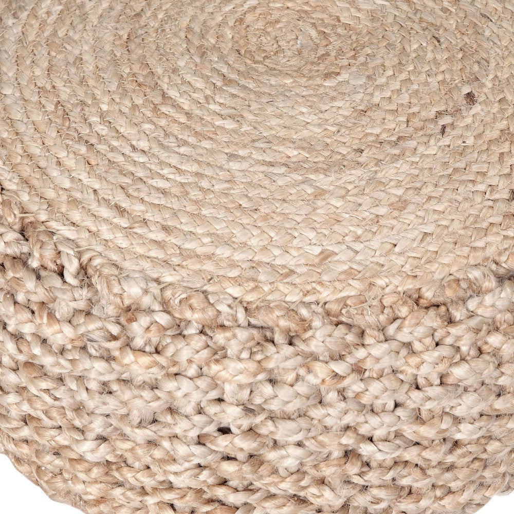 REDONDO JUTE OTTOMAN - Varnish & Vibe