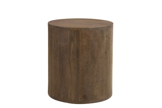 HARBOR ROUND END TABLE - Varnish & Vibe