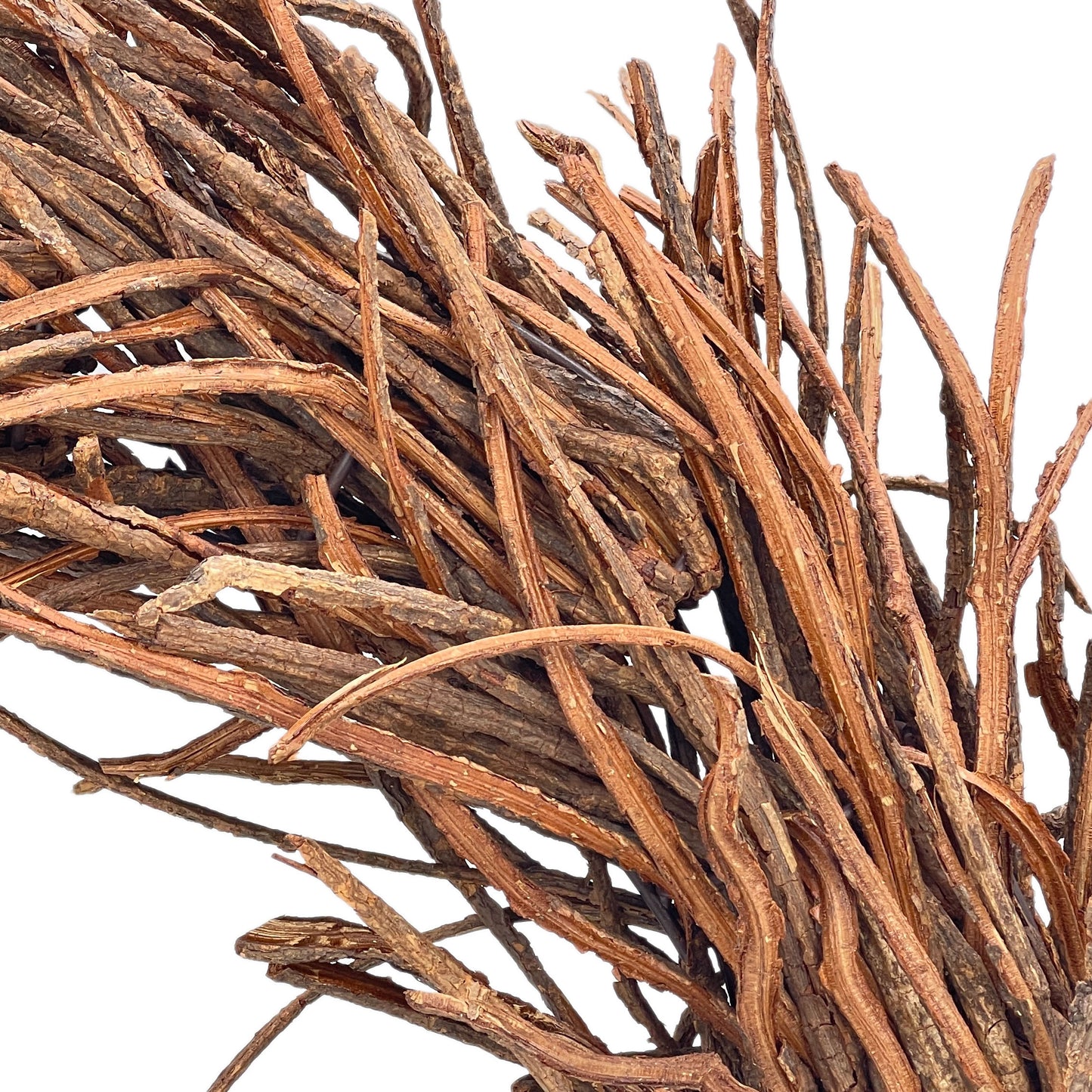 Brown Rattan Wreath 27.5" - Varnish & Vibe