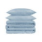 1200 THREAD KING DUVET COVER SET LIGHT BLUE - Varnish & Vibe