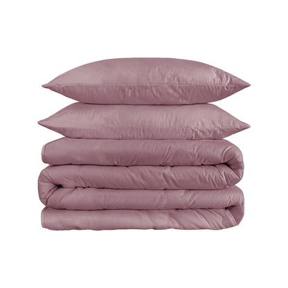 HERMOSA 1200 TC PURPLE KING DUVET COVER SET