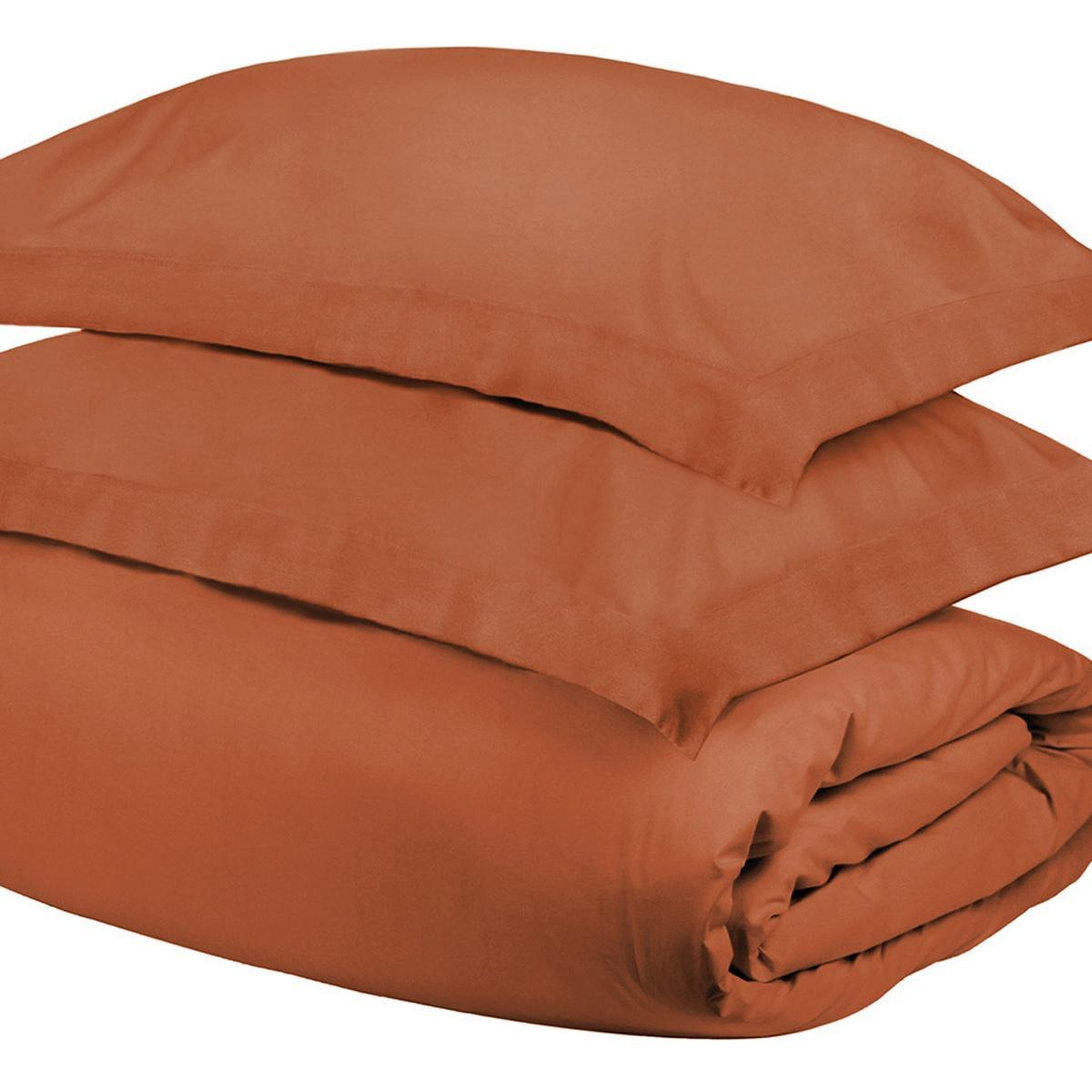 LAUREL EMBER TWIN COTTON WASHABLE DUVET COVER SET