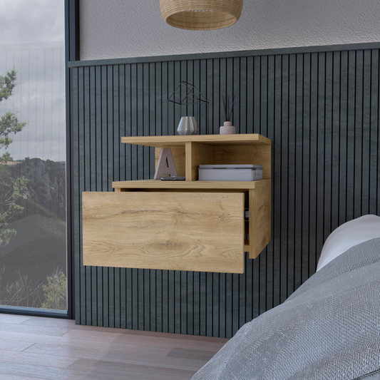 12" beige wood drawer nightstand, beige wood drawer nightstand, wood drawer nightstand, 12" beige wood drawer, beige wood drawer