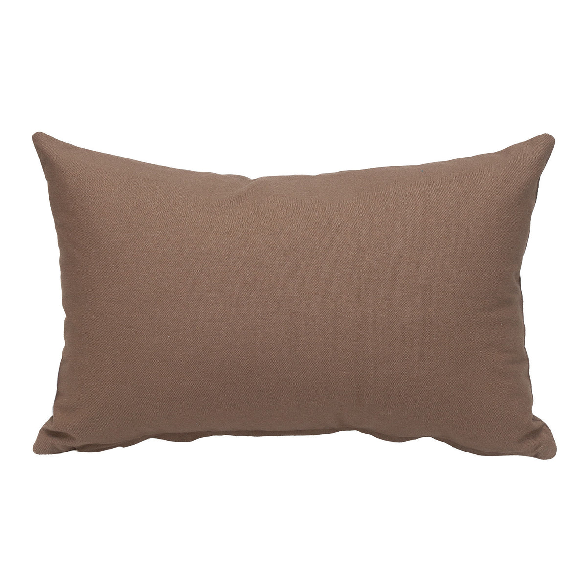 LAUREL 12" X 18" BROWN COTTON THROW PILLOW