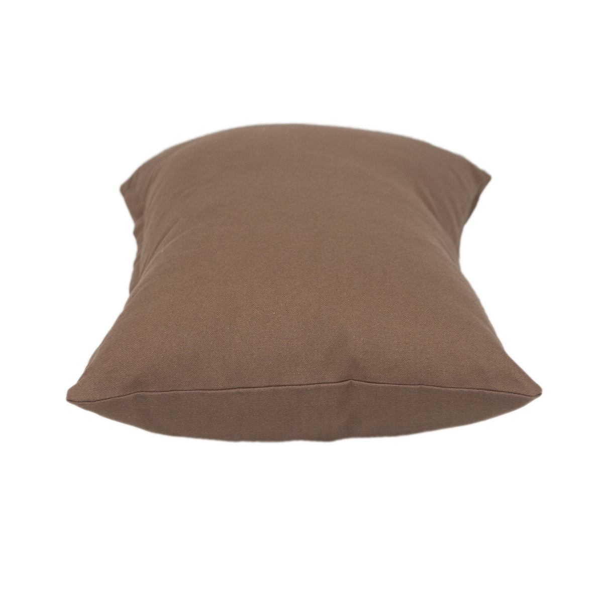 LAUREL 12" X 18" BROWN COTTON THROW PILLOW
