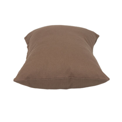 LAUREL 12" X 18" BROWN COTTON THROW PILLOW