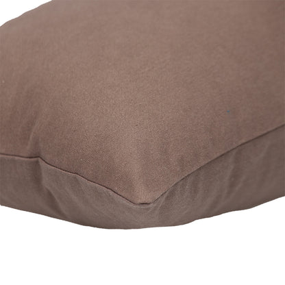 LAUREL 12" X 18" BROWN COTTON THROW PILLOW