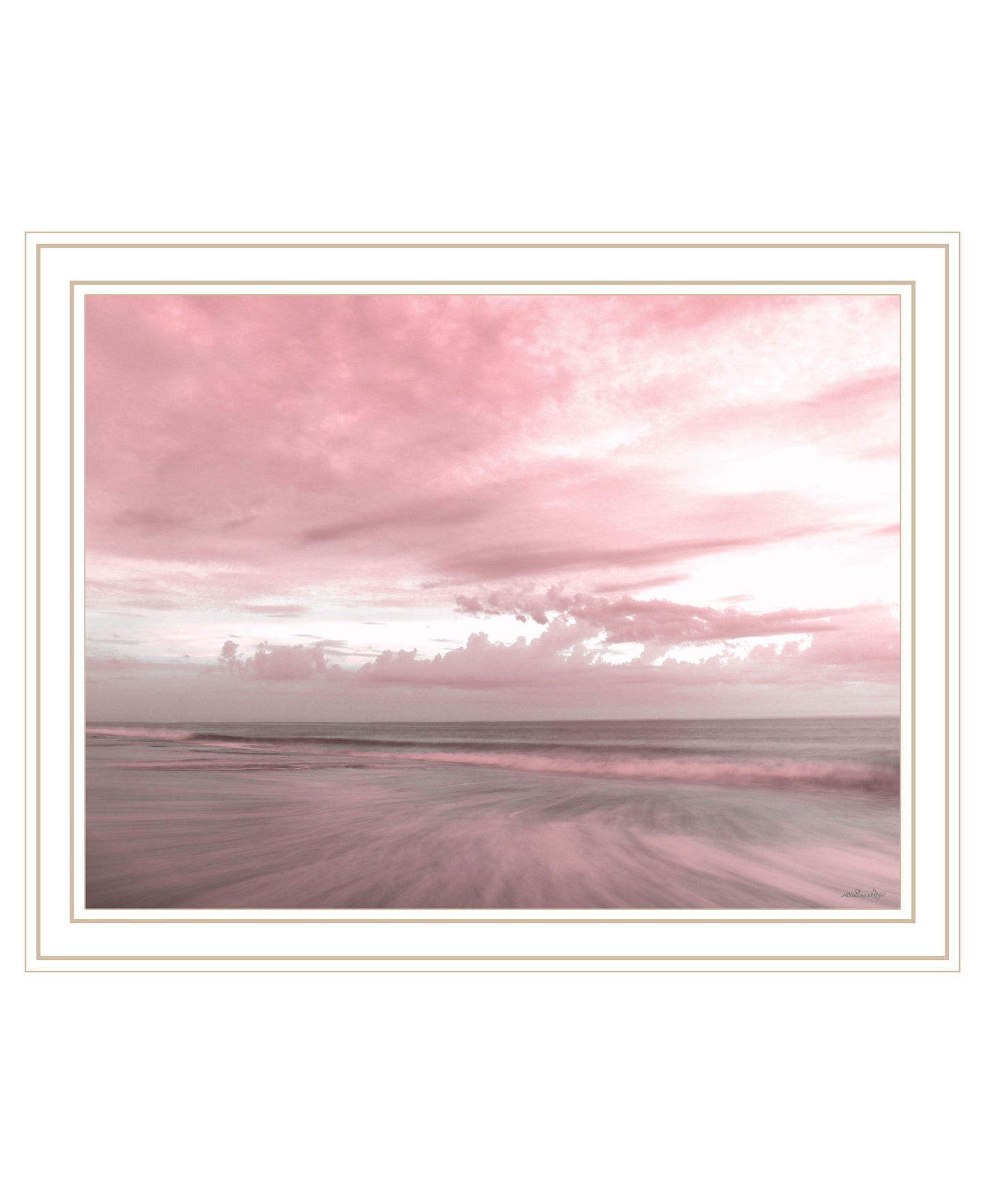 HERMOSA CALIFORNIA PINK WALL ART