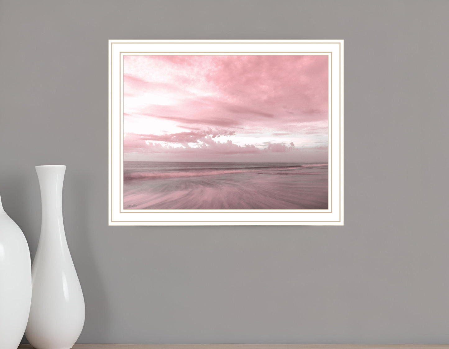 HERMOSA CALIFORNIA PINK WALL ART