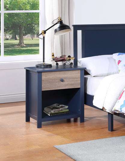 OCEAN DARK BLUE NIGHTSTAND