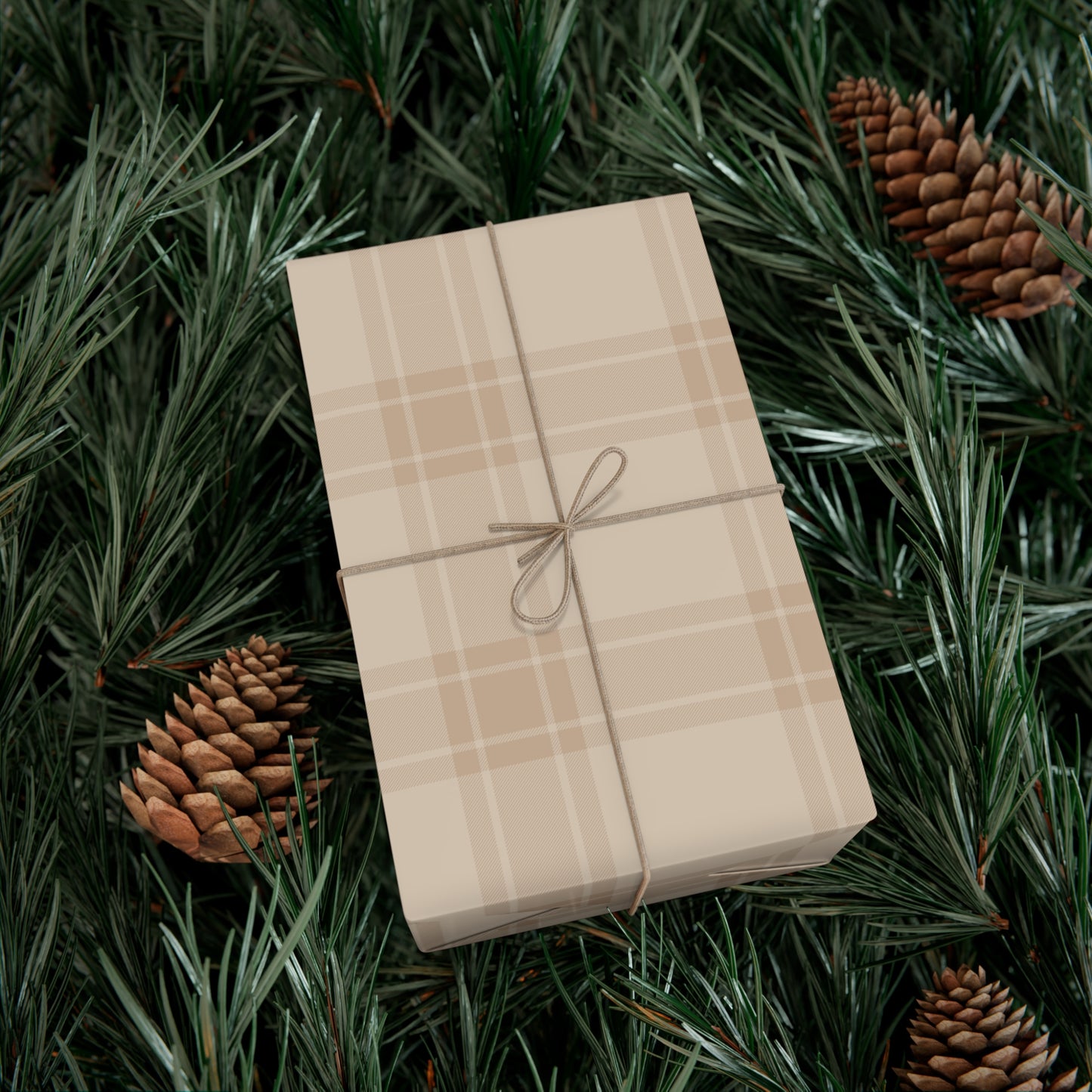 Classic Plaid Fall Eco-Friendly Gift Wrap Paper