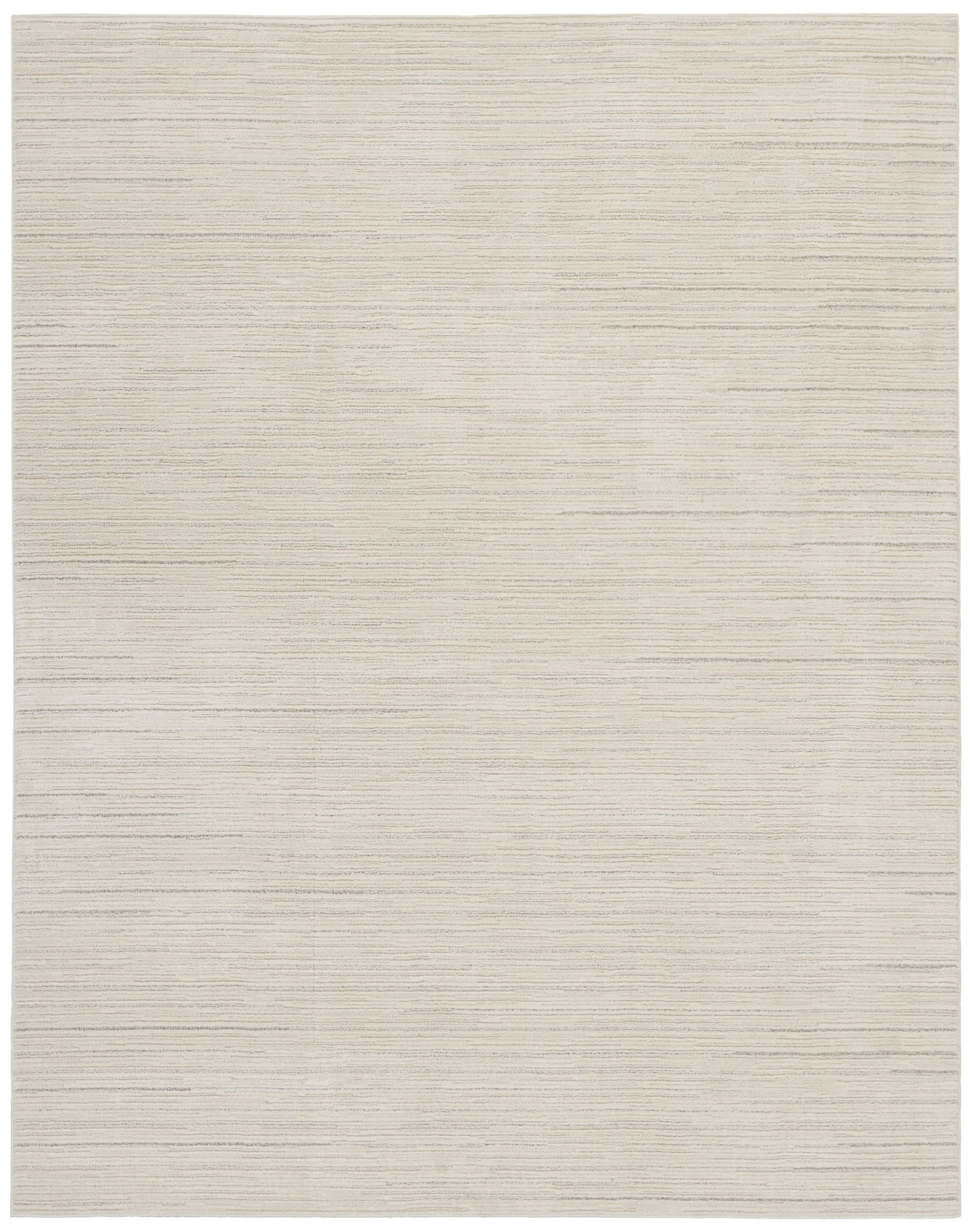 8' X 10' GRAY AND IVORY ABSTRACT AREA RUG