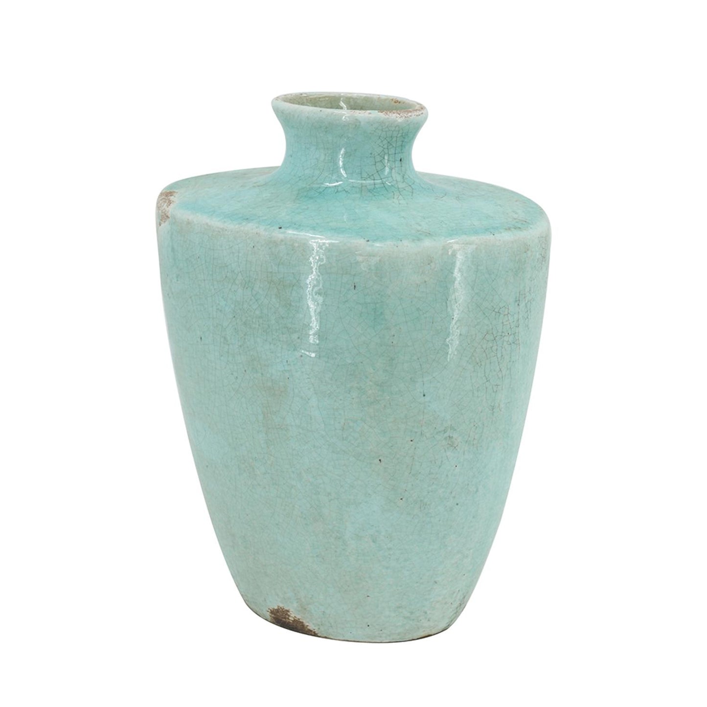 REDONDO AQUA TERRACOTTA VASE