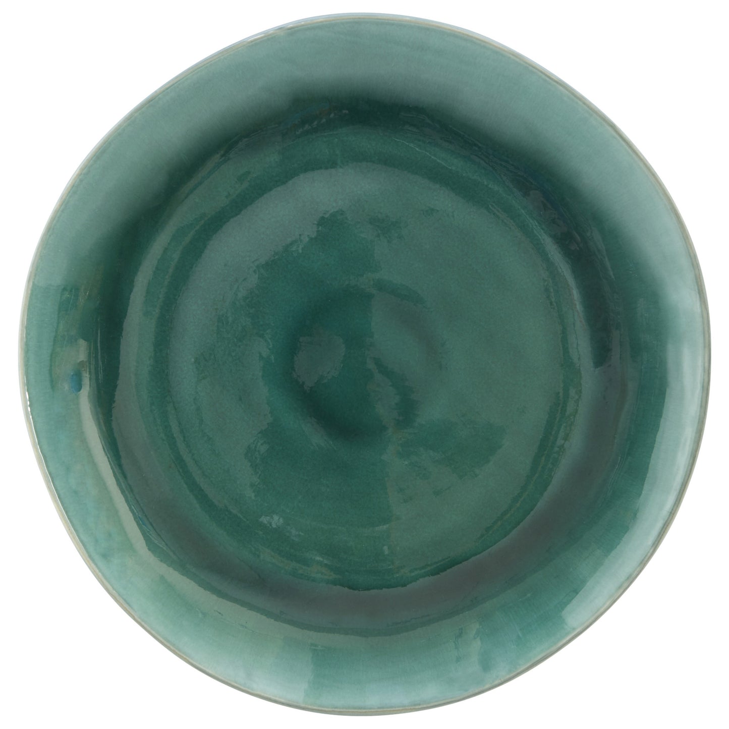 GREEN CERAMIC DINNERWARE 16-PIECE SET FOR FOUR - Varnish & Vibe