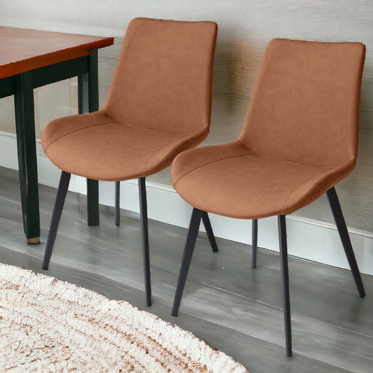 ARDMORE BROWN DINING CHAIRS - Varnish & Vibe