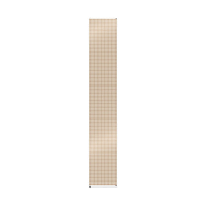 Neutral Plaid Wrapping Paper Roll – Beige Grid Gift Wrap for Weddings & Birthdays - Varnish & Vibe