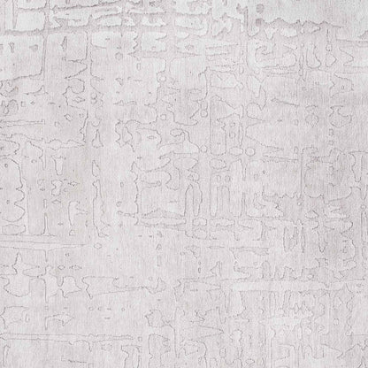 OCEAN 9' x 13' WHITE ABSTRACT RUG