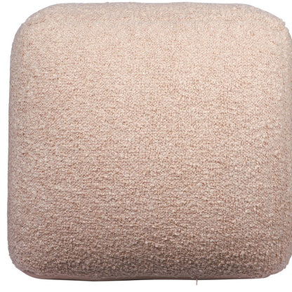 LAKEVIEW 18" TAUPE OUTDOOR POUF OTTOMAN