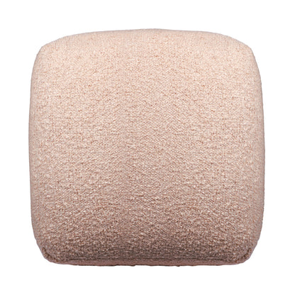 LAKEVIEW 18" TAUPE OUTDOOR POUF OTTOMAN