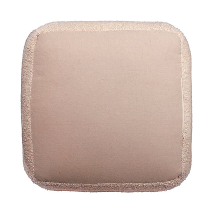 LAKEVIEW 18" TAUPE OUTDOOR POUF OTTOMAN