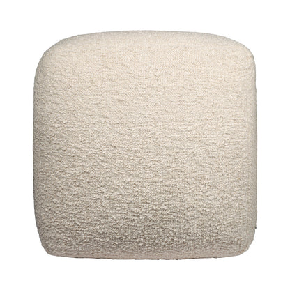 LAKEVIEW 18" BEIGE OUTDOOR POUF OTTOMAN