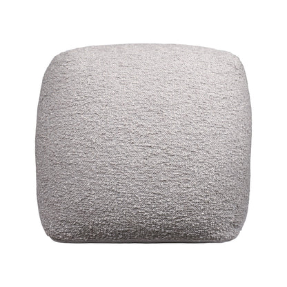 LAKEVIEW 18" GRAY OUTDOOR POUF OTTOMAN