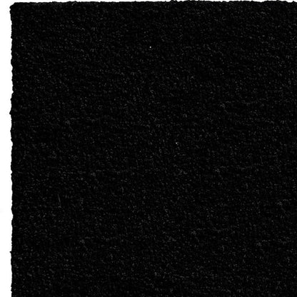 LAUREL 24" X 36" BLACK AND NATURAL COIR HELLO OUTDOOR DOOR MAT