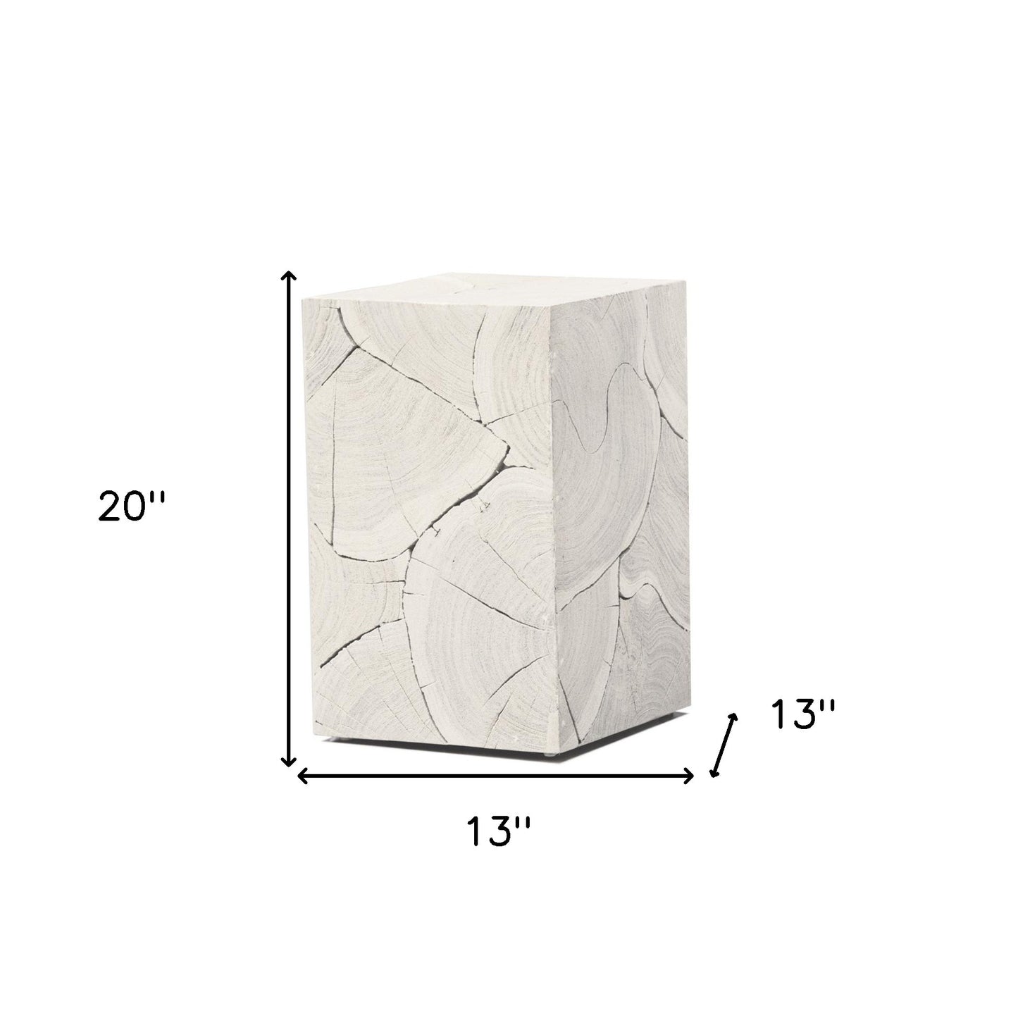 solid wood square end table, wood square end table, 20" white solid wood square, white solid wood square end, square end table