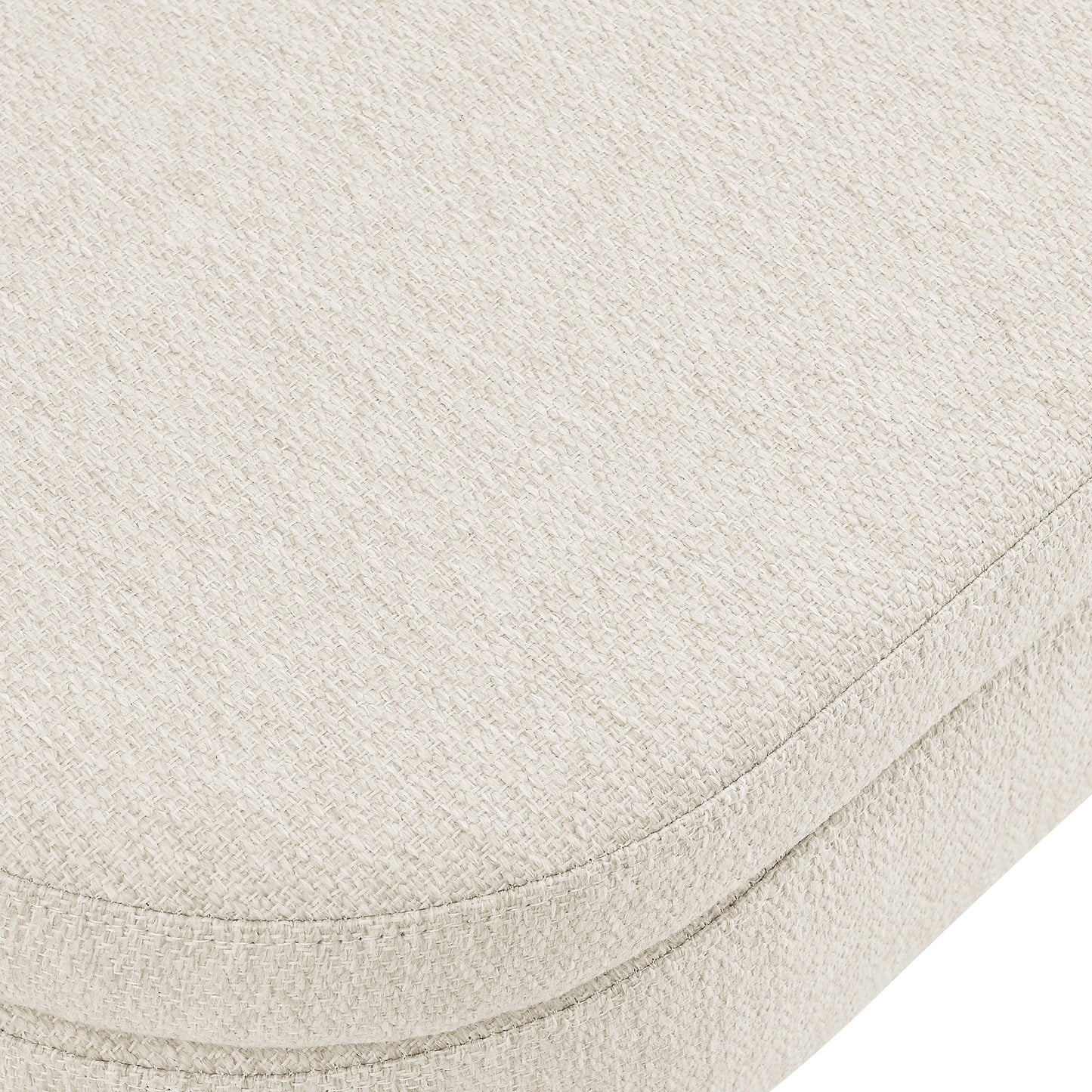 Close-up of the linen upholstery texture