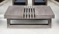 LAKEVIEW 33" GRAY SOLID WOOD OUTDOOR COFFEE TABLE