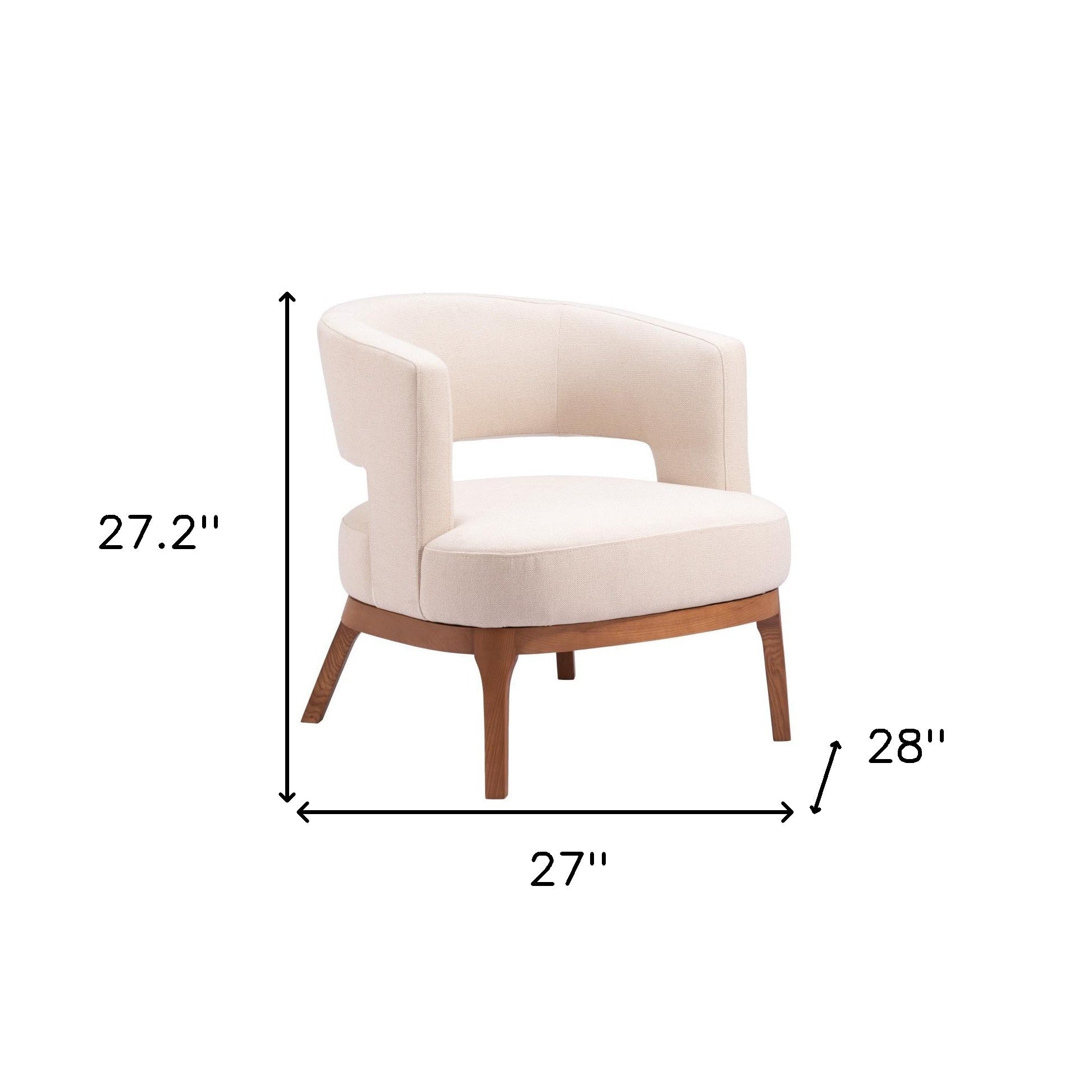 beige brown upholstered arm chair, 27" beige brown upholstered arm, brown upholstered arm chair, 27" beige brown upholstered, upholstered arm chair