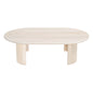 VALLEY 52" BLEACHED MANGO WOOD COFFEE TABLE - Varnish & Vibe