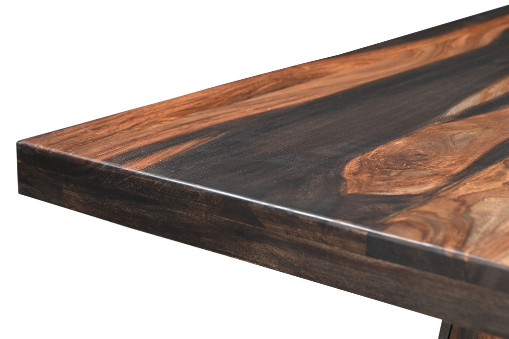 wood pedestal base dining table, pedestal base dining table, solid wood pedestal base dining, base dining table, 75" brown solid wood pedestal