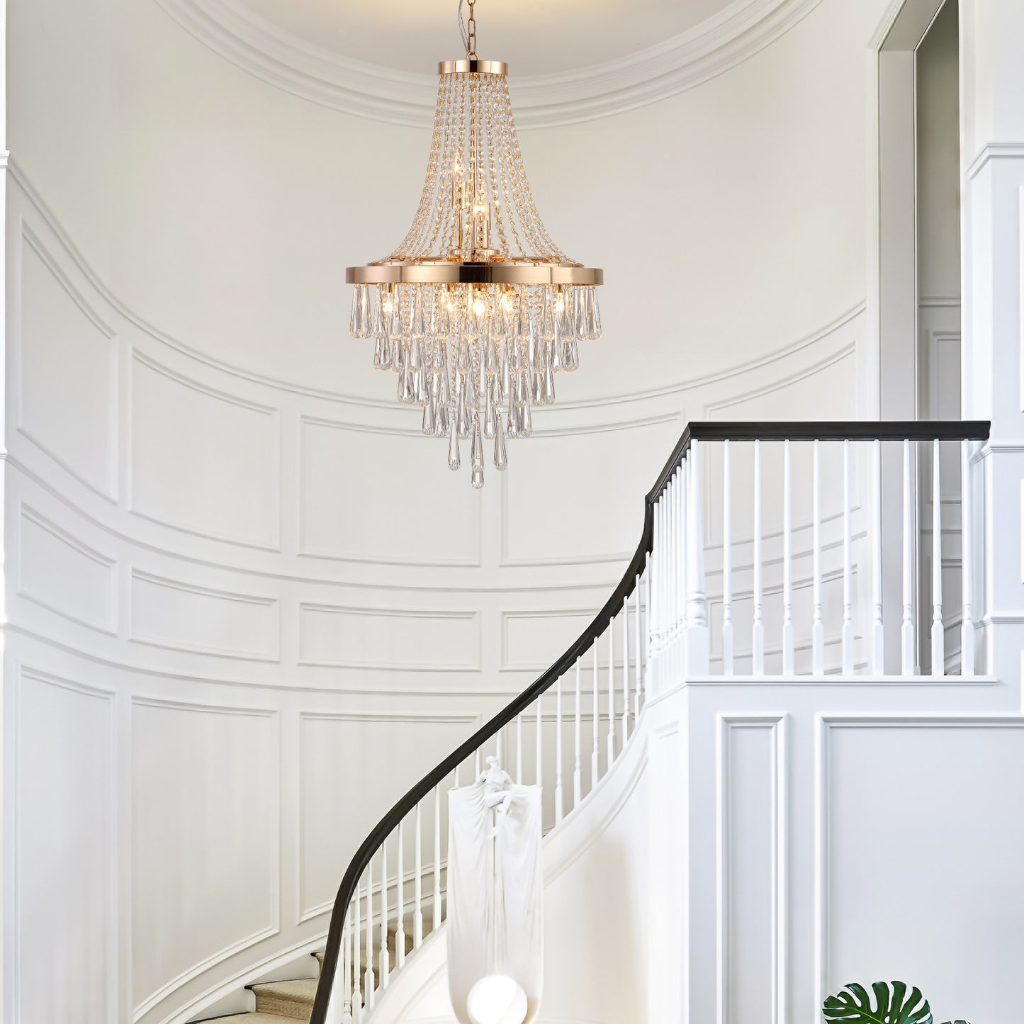 VALLEY CRYSTAL CHANDELIER - Varnish & Vibe