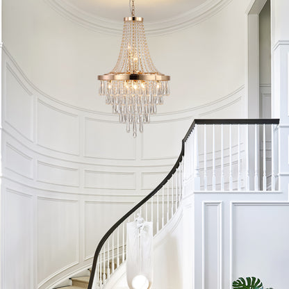 VALLEY CRYSTAL CHANDELIER - Varnish & Vibe