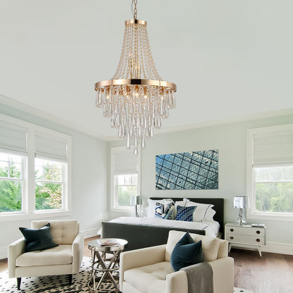 VALLEY CRYSTAL CHANDELIER - Varnish & Vibe