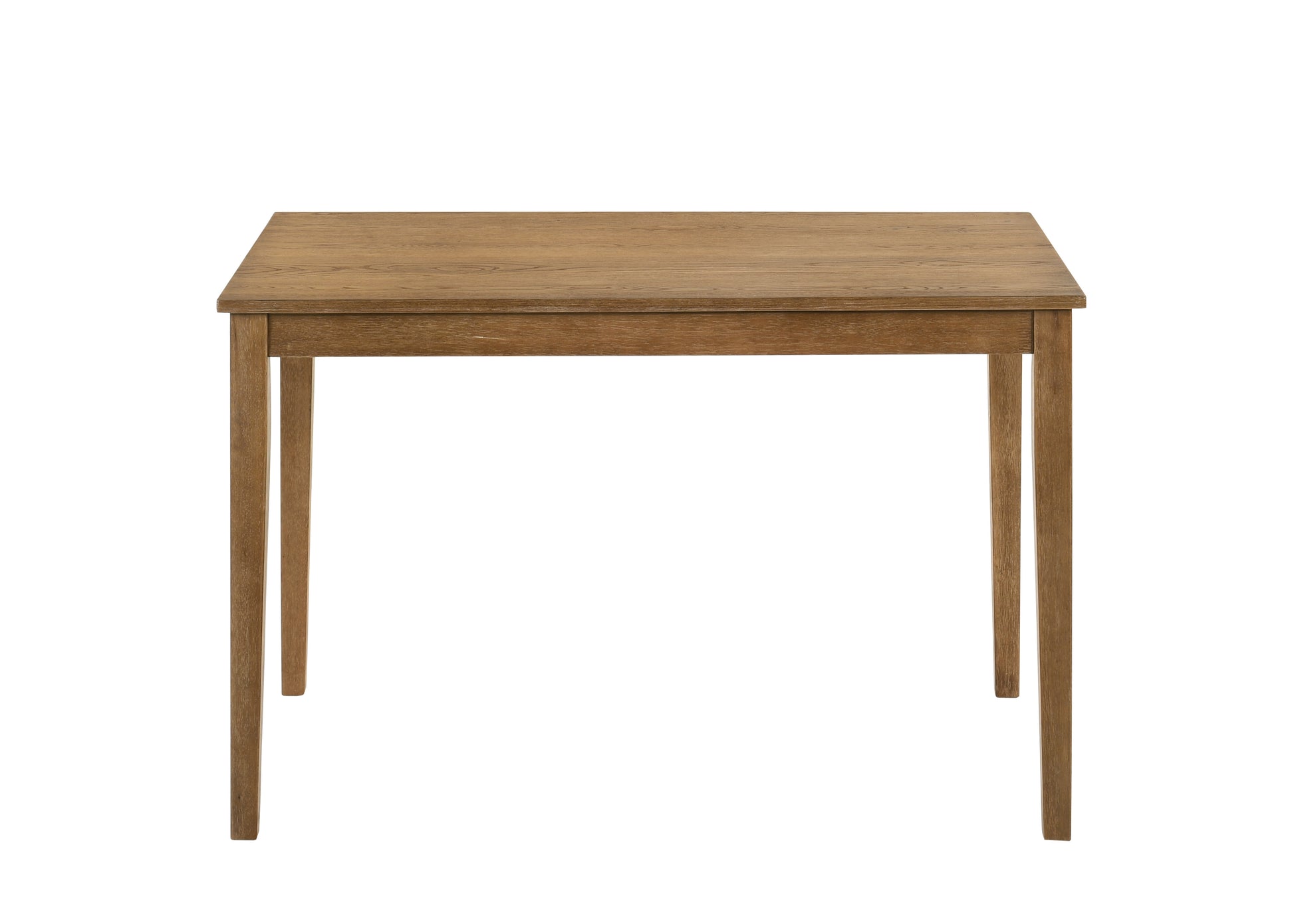 CALABASAS FIVE PIECE OAK SOLID WOOD DINING SET WITH FOUR CHAIRS - Varnish & Vibe