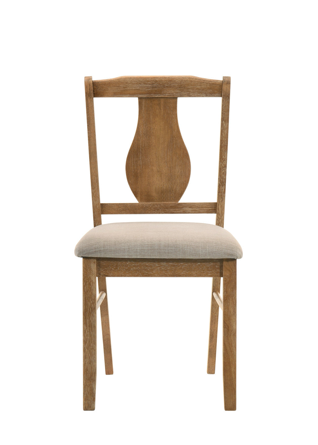 CALABASAS FIVE PIECE OAK SOLID WOOD DINING SET WITH FOUR CHAIRS - Varnish & Vibe