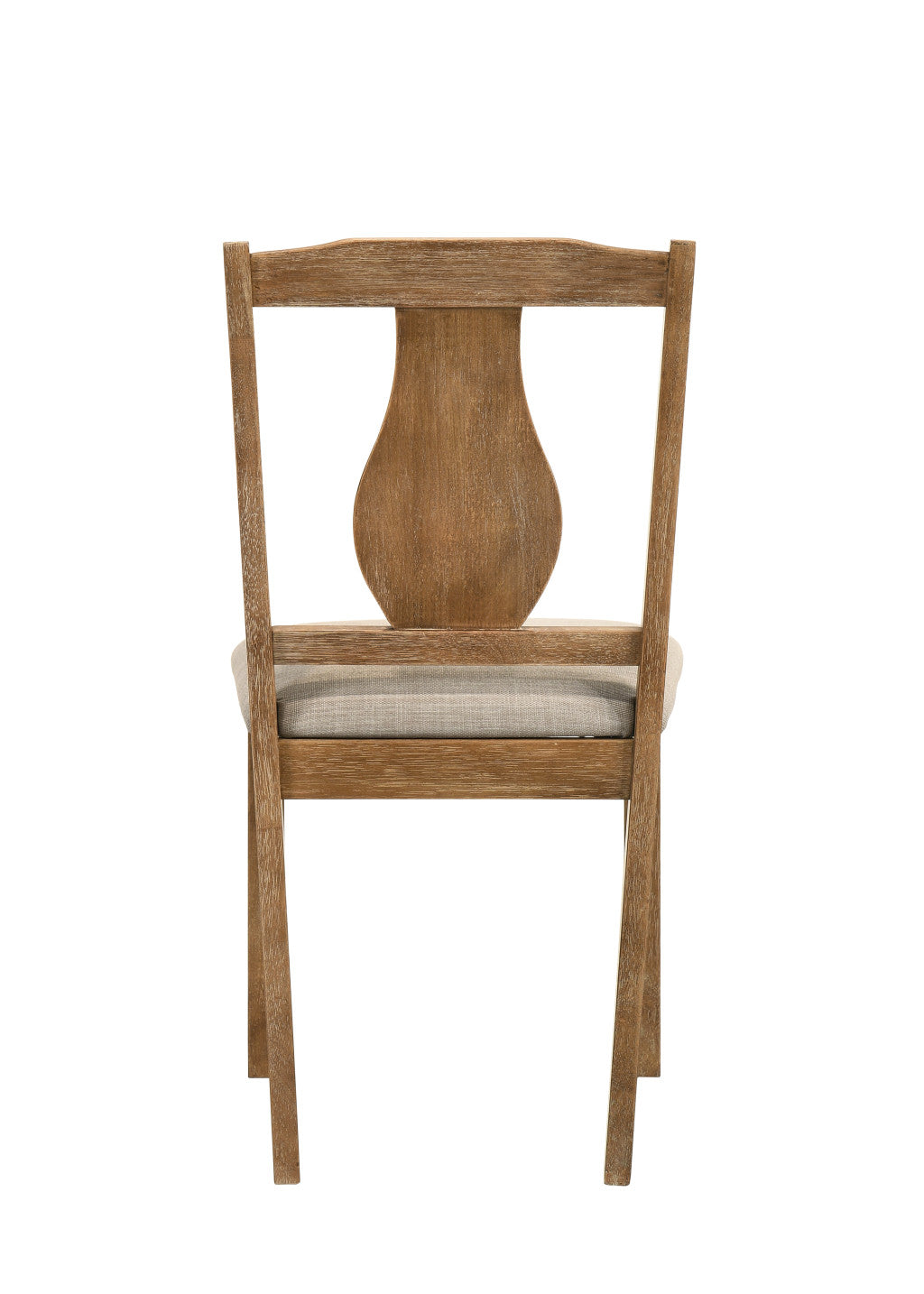 CALABASAS FIVE PIECE OAK SOLID WOOD DINING SET WITH FOUR CHAIRS - Varnish & Vibe