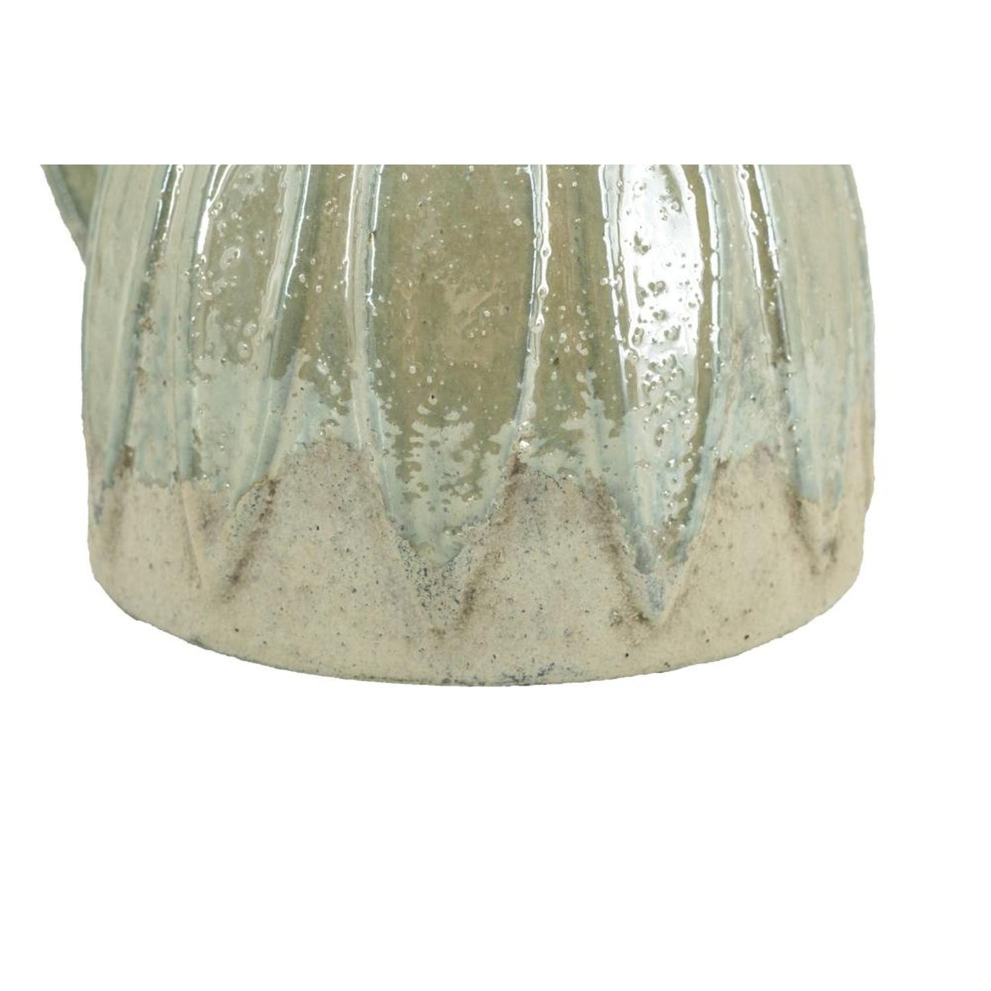 CALABASAS 7" GRAY CERAMIC ROUND JUG VASE - Varnish & Vibe