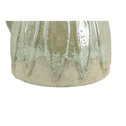 CALABASAS 7" GRAY CERAMIC ROUND JUG VASE - Varnish & Vibe