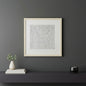 MALIBU ZINNIA I NATURAL SHADOWBOX MINIMALISTIC WALL ART - Varnish & Vibe