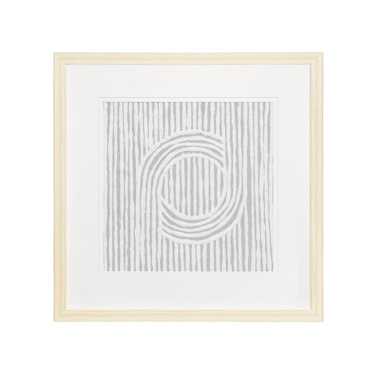 MALIBU ZINNIA II BROWN SHADOWBOX MINIMALISTIC WALL ART - Varnish & Vibe