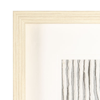 MALIBU ZINNIA II BROWN SHADOWBOX MINIMALISTIC WALL ART - Varnish & Vibe