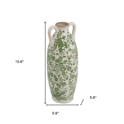leaf ceramic amphora table vase, ceramic amphora table vase, amphora table vase, white leaf ceramic amphora table, ceramic amphora table